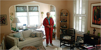 Older Woman In Her Home